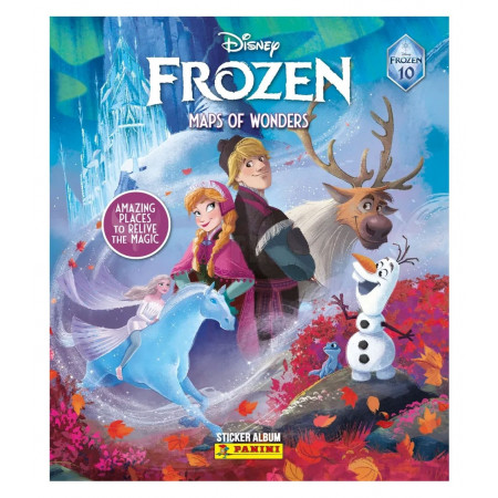 Frozen - Maps of Wonder Sticker Collection Album *German Version*